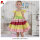 The latest rainbow princess party dress